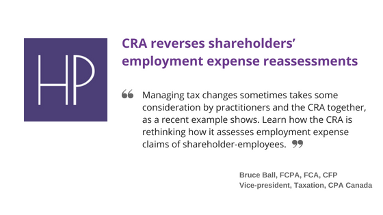 cra reverses shareholders employment